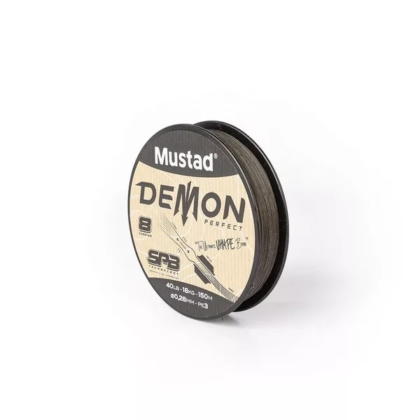 Mustad Demon Perfect Braid Gator Green 0,35mm 150m Pletena glavna struna