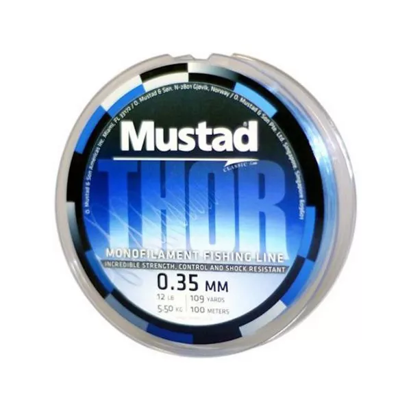 Mustad Thor Super Soft Mono Clear 0,95mm 100m Monofilamentna glavna struna