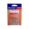 Mustad Ruthless In-Line Titan Steel 1 Ušata, Bodljikava Udica 6db
