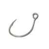 Mustad Ruthless In-Line Titan Steel 1/0 Ušata, Bodljikava Udica 6db