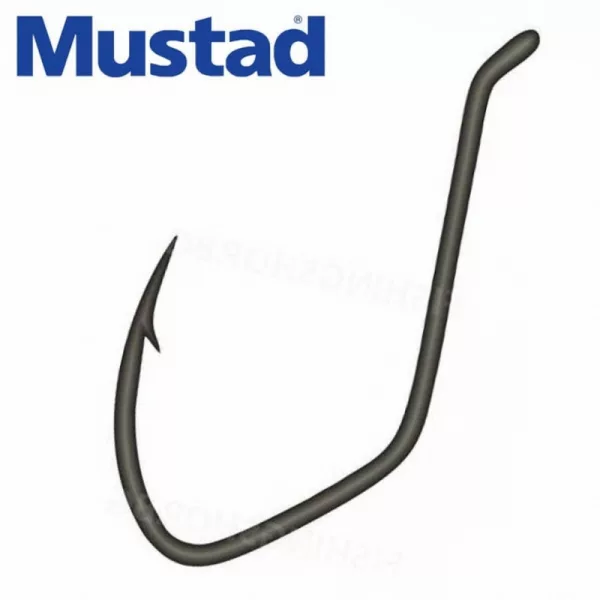 Mustad Ultra Np Single Catfish Black Nickel 3/0 7 kom S ušicom, S bodljom udica za soma