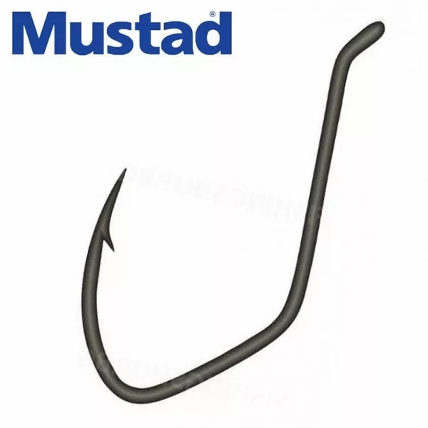 Mustad Ultra Np Single Catfish Black Nickel 4/0 5 kom S ušicom, S bodljom udica za soma