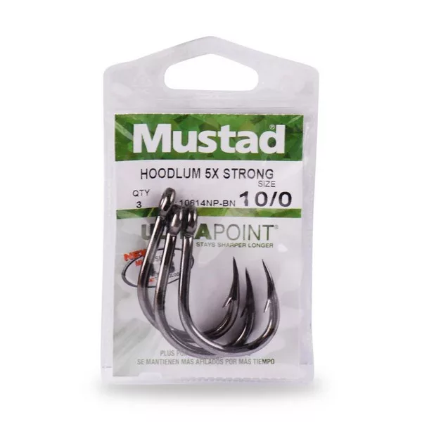 Mustad Live Bait 5 Ex Strong 8/0 udica s okom i bodljom 3 kom