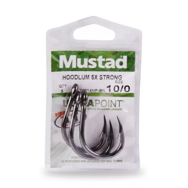 Mustad Live Bait 5 Ex Strong 9/0 udica s okom i bodljom 3 kom