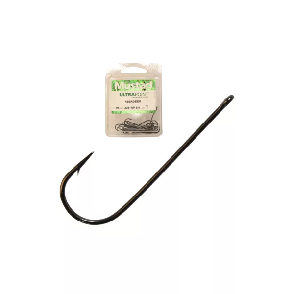 Mustad Aberdeen BM 6 Udica s ušicom, s bodljom 14 kom