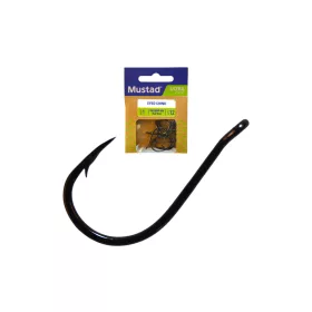 Mustad Eyed Chinu 5 Füles, Szakállas Horog 12db