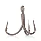 Mustad In-Line Triple Grip® Titan Steel Short 6 Trostruka Udica 6db