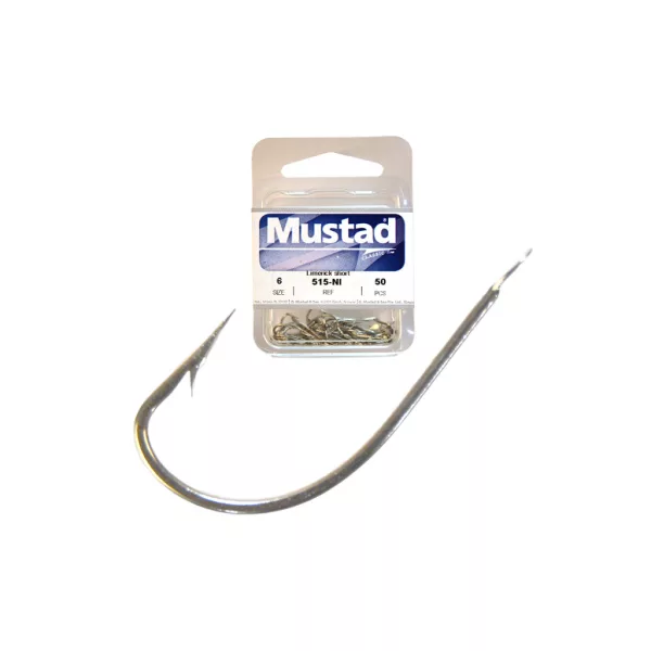Mustad Crystal Nickel 3/0 Keszegező Horog 25db