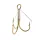 Mustad Weedless Treble Bronze  Hármashorog 5db