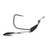 Mustad Infiltrator Blade Weighted 10gr 8/0 Súlyozott Offset Horog 2db
