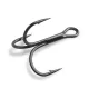 Mustad Up KVD Elite Round Bend BN 1 Hármashorog 25db