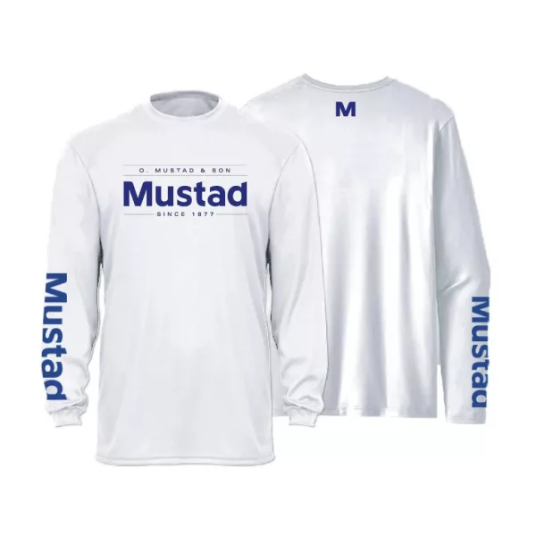 Mustad Svijetlosivi Brand Longsleeve UV XL Majica dugih rukava