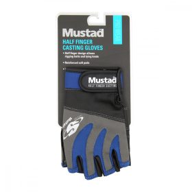 Mustad Half Finger Casting Gloves Rukavice bez prstiju - XL
