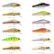 Mustad 55S Scurry Minnow Green Peacock 5,5cm 7,6gr Tonući Vobler