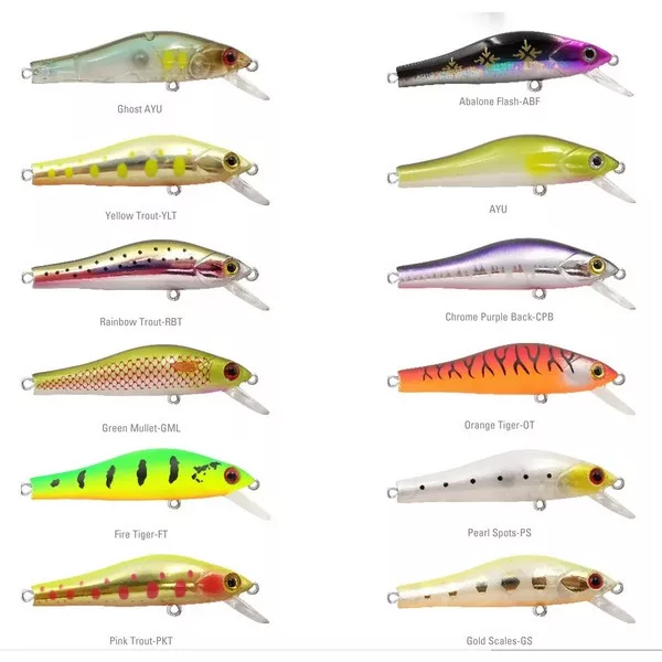 Mustad Scurry Minnow 55S Pearl 5,5cm 7,6gr Vobler
