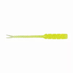  Mustad Aji Hellgramite 5,08cm Prozirna Chartreuse Plastična Varalica 12kom