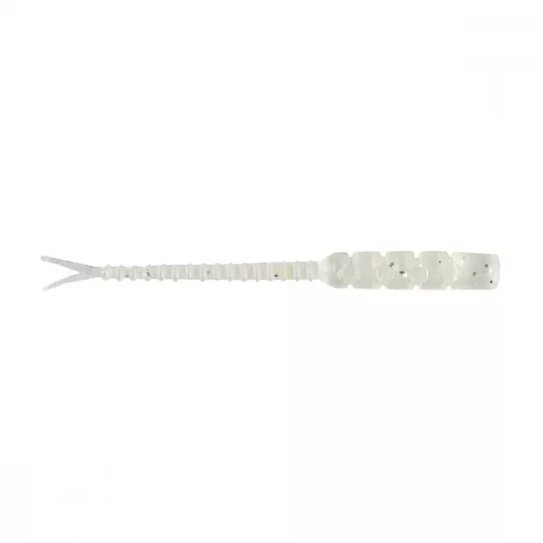 Mustad Aji Hellgramite 5,08cm Prozirna Svjetleća Srebrna Svjetlucava Plastična Varalica 12kom