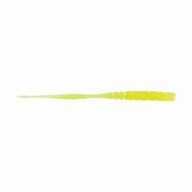   Mustad Aji Straight Tail 7,62cm Clear Chartreuse Plastični Mamac 12db