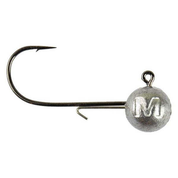Mustad Ball Jig Head W/Keeper 2/0 3gr Jig glava s kukom 6kom