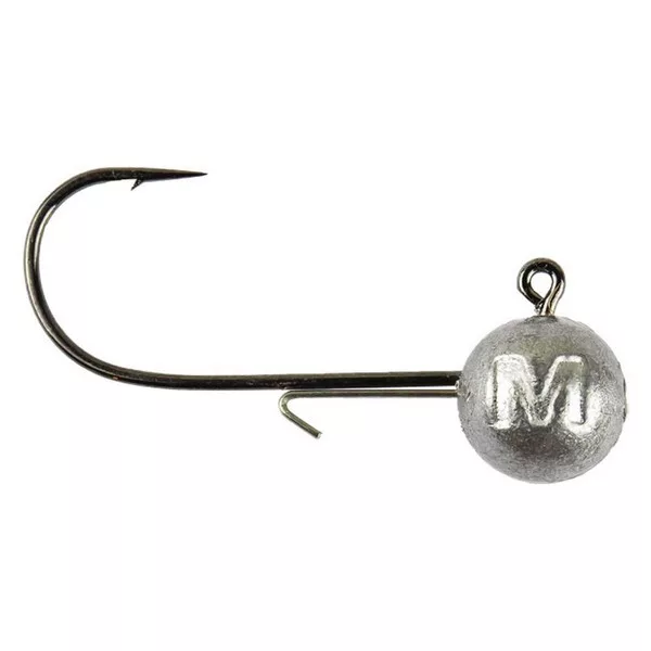 Mustad Ball Jig Head W/Keeper 6/0 15gr Jig glava s kukom 4 kom