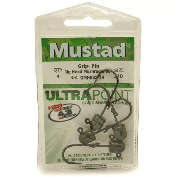 Mustad Ned Jig Head Titanx 1/0 10gr Jig glava 12 kom