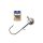 Mustad Ball Jig Head W/Keeper 3/0 12gr Jig Fej Kampóval 25db
