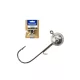 Mustad Ball Jig Head W/Keeper 5/0 12gr Jig Fej Kampóval 25db