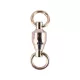 Mustad BB Swivel W/ Welded Rings 2 5db Vrtilica s ležajem