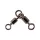 Mustad Power 3-Way Swivel 1/0 5db Dvostruka vrtilica