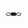 Mustad Rolling Swivel W/Diamond Eye 12 10db Okretni