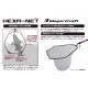 Major Craft Hexa Net Glava podmetača L 67x58cm Crna