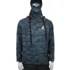 Major Craft Sun Protection Hoodie Tamno siva UV otporna Majica s kapuljačom 2XL