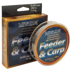   Mivardi Carp&Feeder 0,305mm 200m Tamnosmeđa Monofilni glavni najlon