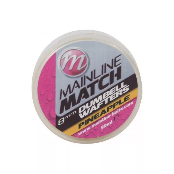 Mainline Match Dumbell Wafters 8mm - Yellow - Pineapple - wafters mamac za udicu