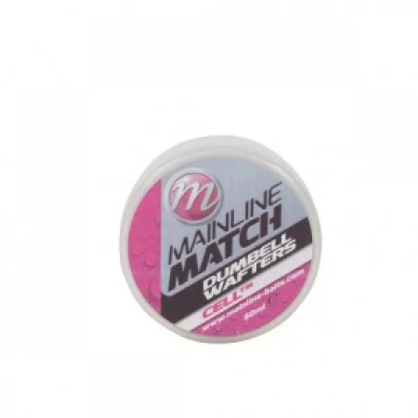 Mainline Match Dumbell Wafters 6mm - White - CellTM - wafters mamac za udicu