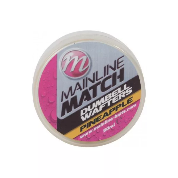 Mainline Match Dumbell Wafters 6 mm - Yellow - Pineapple - wafters mamac za udicu