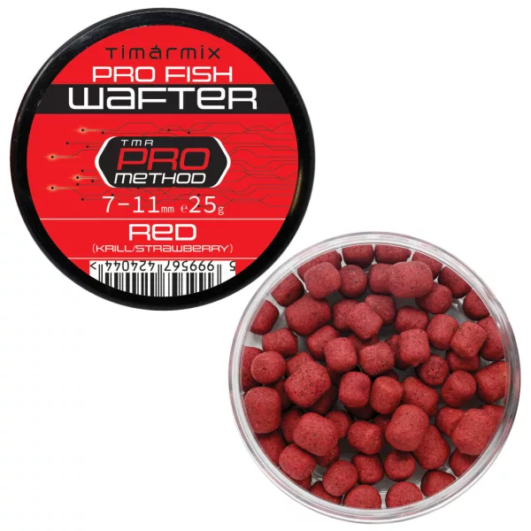 Tímár Mix Pro Fish Wafter Red Krill-Strawberry 7-11mm Wafter 25gr