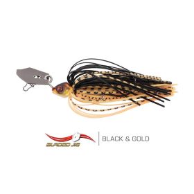 Fox Rage Bladed Jig 7gr Black & Gold Suknjasta jig varalica