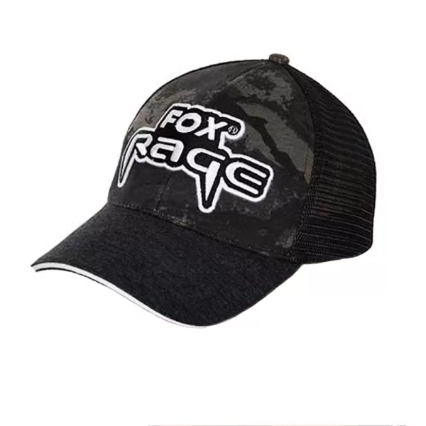 Fox Rage Embroided Camo Trucker Baseball kapa