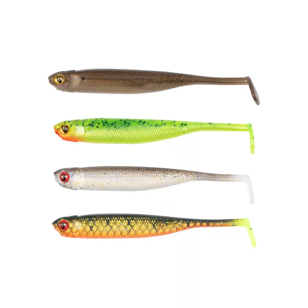 Fox Rage Mini Tiddler Mixed Colour Pack Loaded 7cm Plastični Mamac 4kom