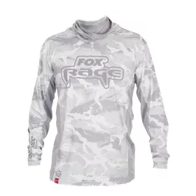   Fox Rage UV Hooded Light Camo Top Dukserica s kapuljačom 2XL