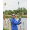 Fox Rage Blue Hooded T Kapucnis Pulóver L