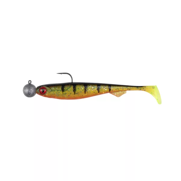 Fox Rage Bulk Loaded Slick Shads UV Perch 9cm 2/0 10gr Plastična Varalica