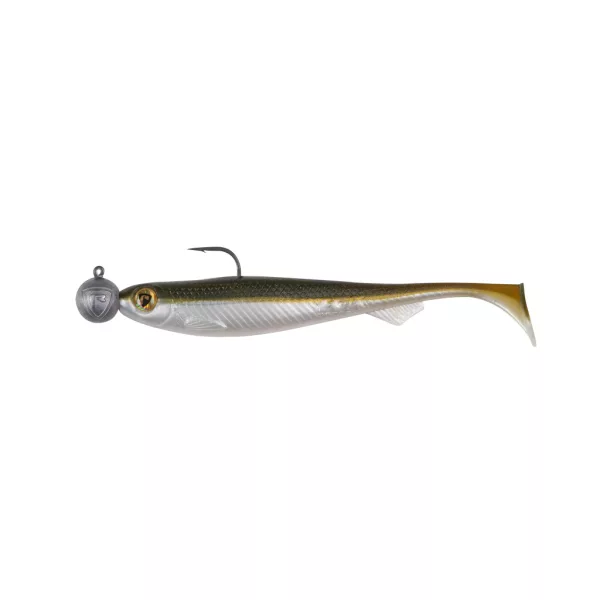 Fox Rage Bulk Loaded Slick Shads UV Arkansas Shiner 9cm 2/0 10gr Plastična Varalica