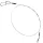 Fox Rage Rage Strike Point Jerk Leader Single Strand Titanium Predator Predvezica 2 kom 1,0 mm 40 cm