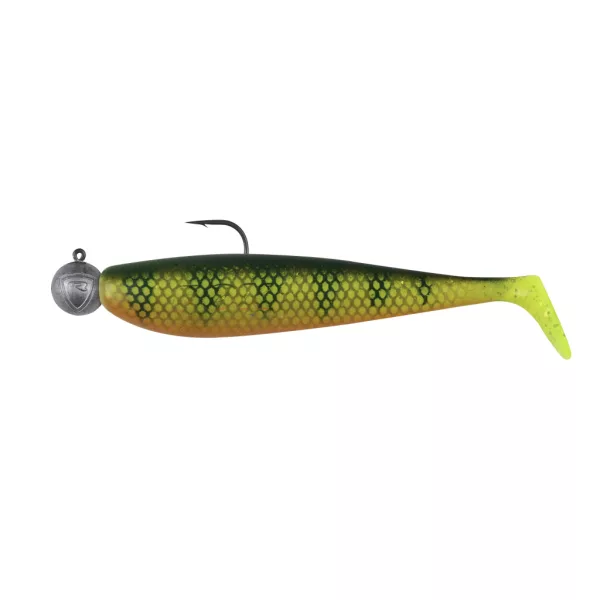 Fox Rage Bulk Loaded Zander Pro Shads UV Natural Perch 7,5cm 1/0 5gr Plastični Mamac