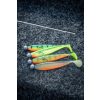 Fox Rage Bulk Loaded Zander Pro Shads UV Natural Perch 12cm 4/0 50gr Plastični Mamac