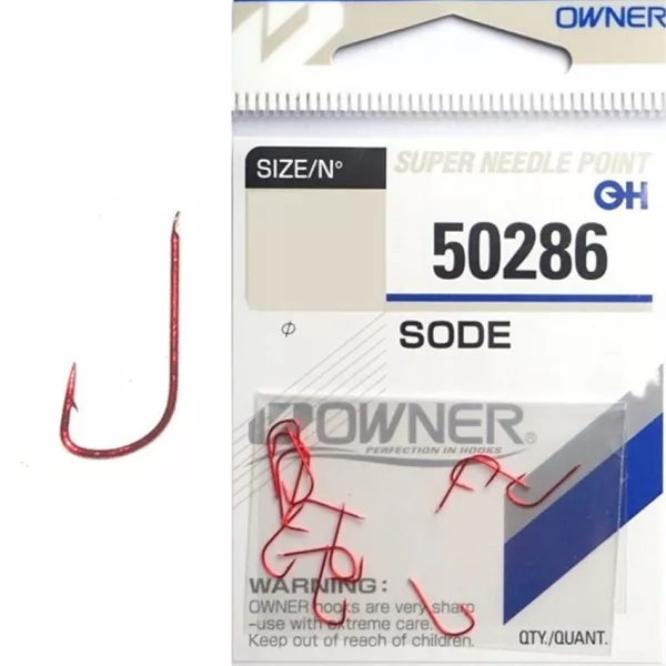 Owner Sode Red 50286 20 Udica za deveriku s bradom i lopaticom 14 kom