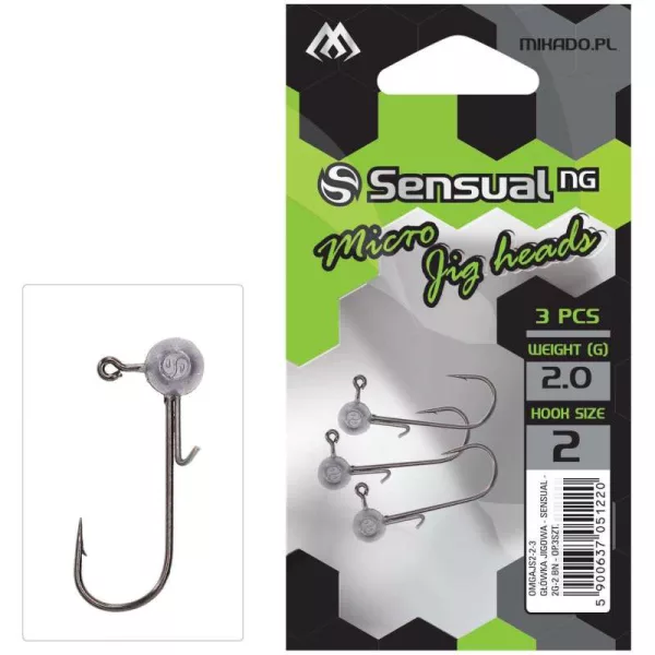 Mikado 8 Sensual 1gr Mikro Jig glava 3 kom