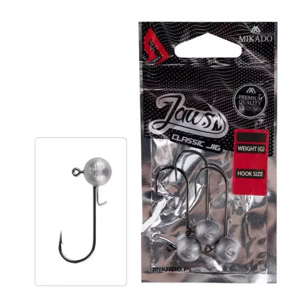 Mikado 4/0 Jaws Classic 10gr Jig glava 3 kom